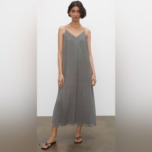 Club Monaco Pleated Long Dress